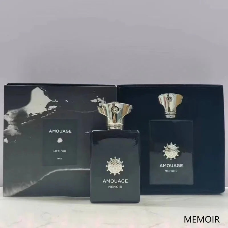 AMOUAGE Mens Warm Woody Scented Perfume 100ml Long Lasting Aromatic Fresh Bold Masculine Fragrance Purpose 50 Opus Royal Tobacco