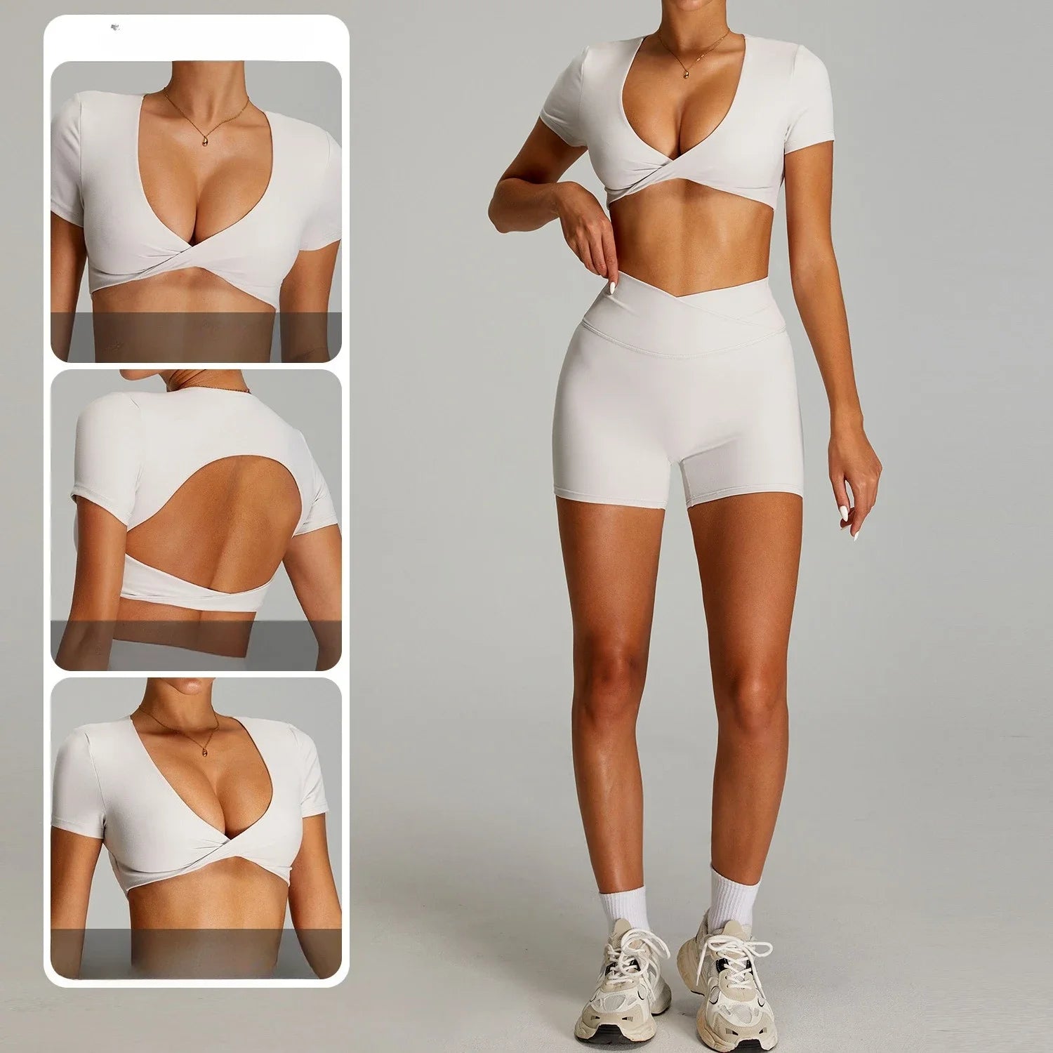 2025 New Women's High Waist Yoga Set - Seamless & Breathable 2-Piece Workout Outfit for Gym, Pilates & Running (+3 Colors)