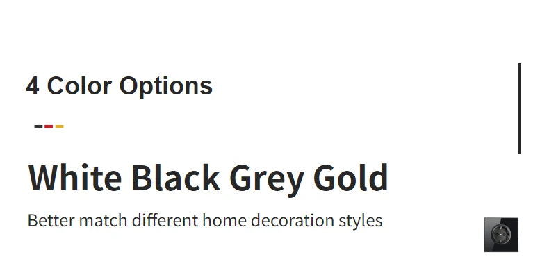 Wall Light Switch 1 2 3 4 Gang Tempered Glass Panel Blue LED Night Light White Black Gray Gold Pass Through Low Price