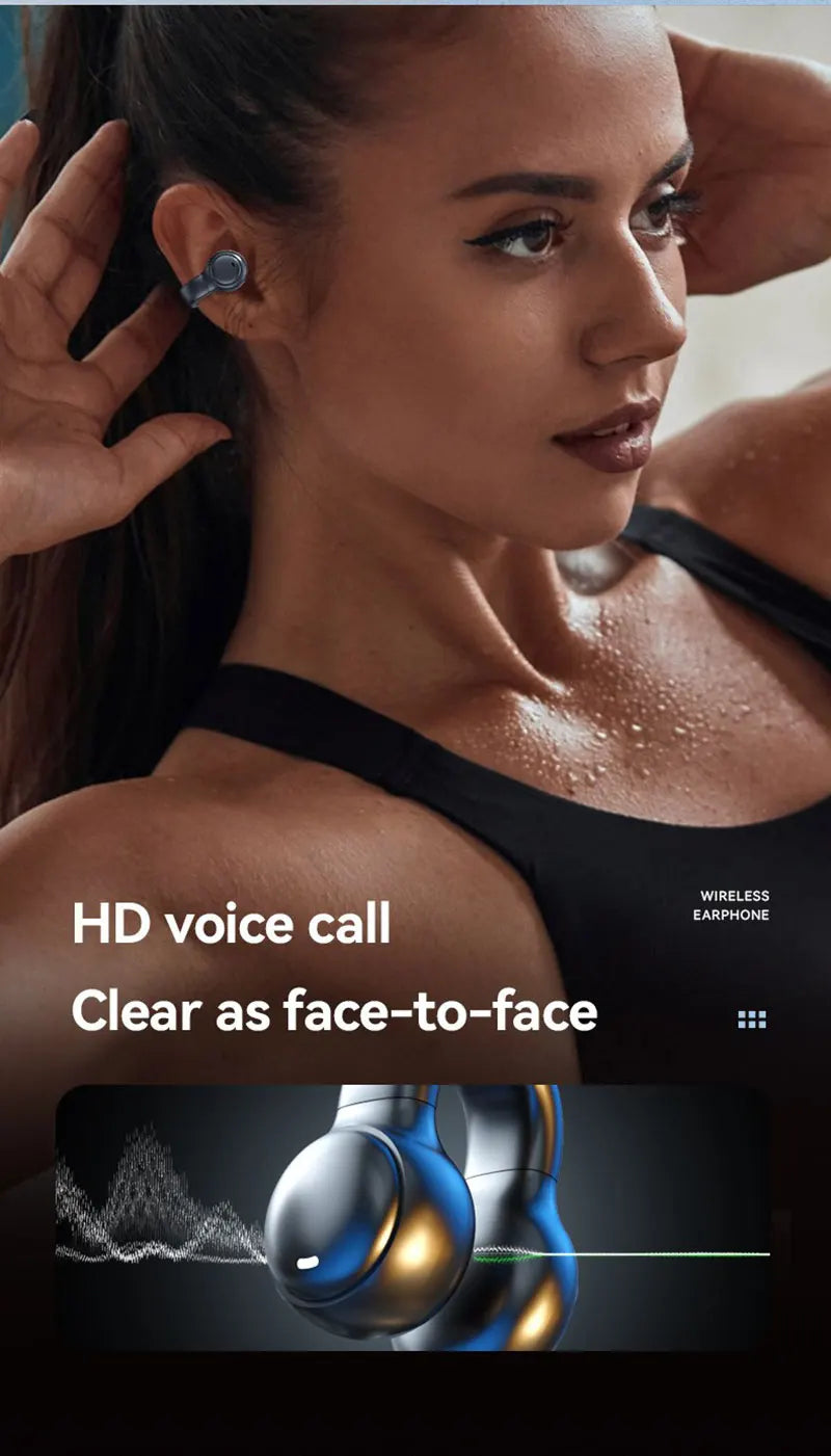 Wireless Bluetooth Earbuds M47 Headset Charging Noise Reduction Earphones for Xiaomi IOS Android Headphones Sport With Mic Free