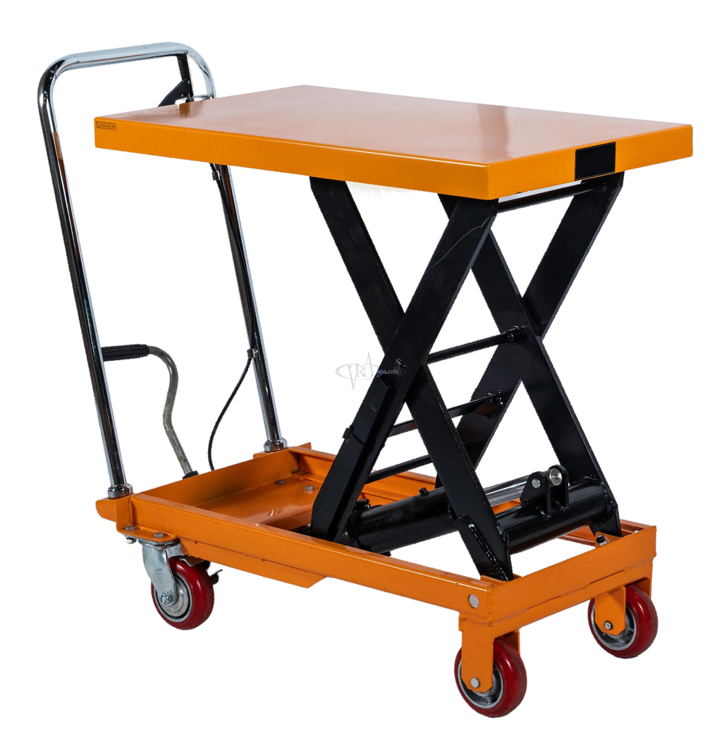 Vehicle Short Tractor Portable Manual Lifter Hydraulic Scaffolding Scissor Lift Table