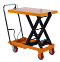 Vehicle Short Tractor Portable Manual Lifter Hydraulic Scaffolding Scissor Lift Table