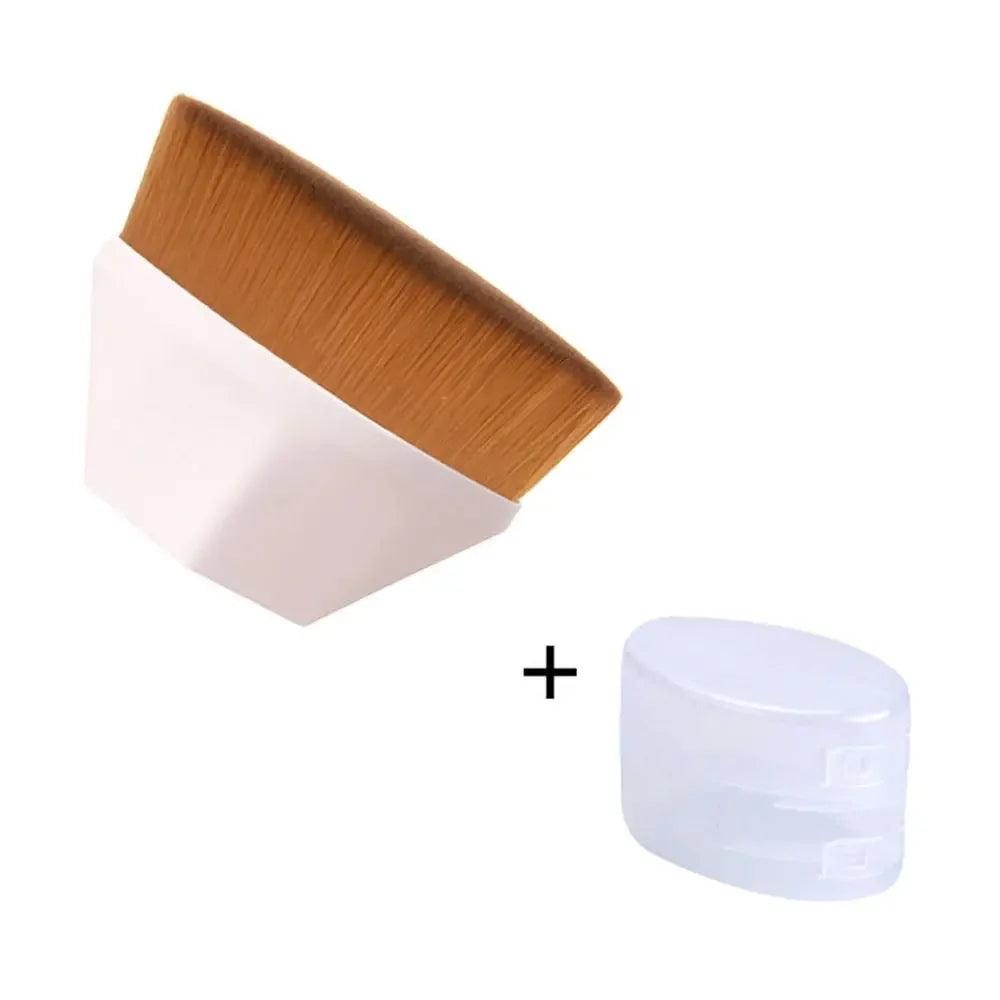 Professional Makeup Brush Flat Top Foundation Brush For Blending Liquid Powder Cream Makeup Brush For Quick And Easy Application