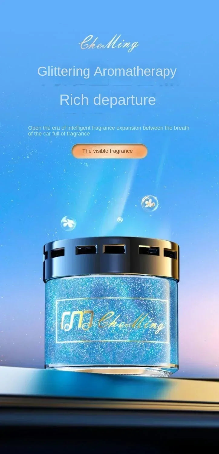 Car Aromatherapy Car Perfume Women's Special Car Odor Removal Classy Solid Balm Car Long-Lasting Light Fragrance