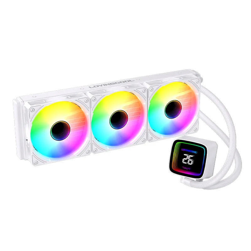 HK integrated water-cooled CPU radiator argb chassis fan