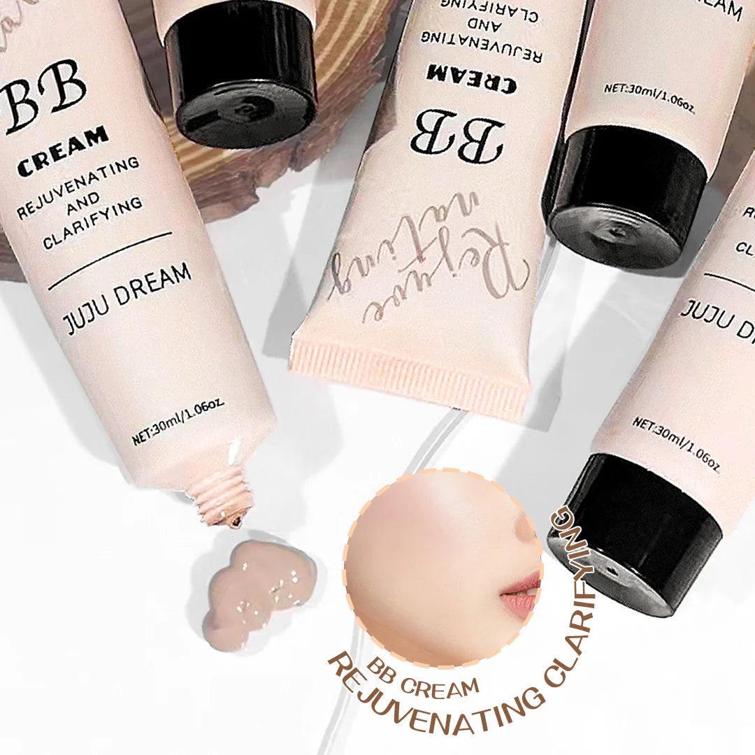 3-in-1 BB Cream -Full Coverage Concealer, Waterproof & Smooth Texture, Daily Makeup Base for Flawless Skin