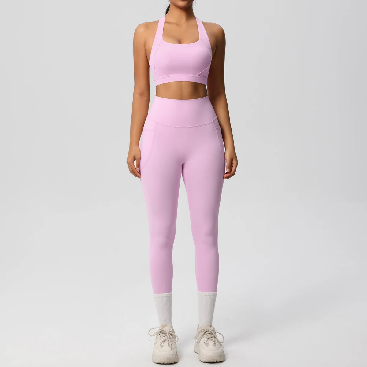 Yoga Suit Sports Set Womens Sportswear Sports Women's Yoga Bra Tummy Control Slimming Booty Leggings Women's Tracksuit