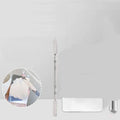 Makeup Foundation Brush Mixing Palette Stainless Steel Foundation Lipstick Eye Shadow Mixer Palette With Spatula MakeUp Tools