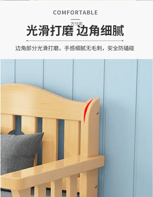 Solid wood bench combination sofa small apartment simple leisure living room retro balcony new Chinese style office wooden sofa