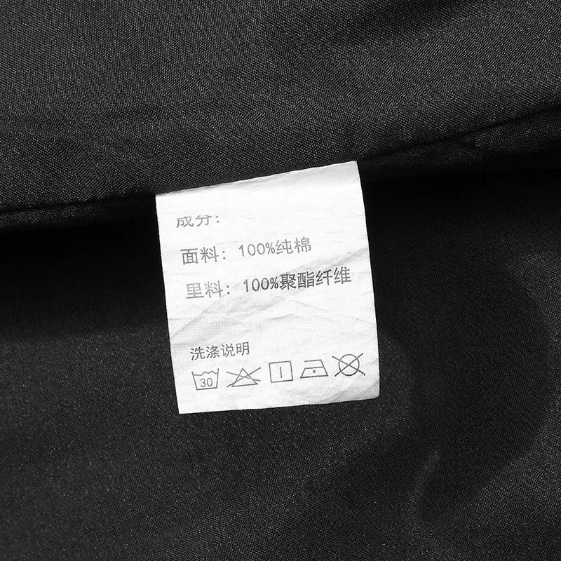 Men Jacket Cotton Coats Autumn Oversize 6XL 7XL 8XL Plus Size Motorcycle Button Camping Street Casual Busines Workwear Softshell