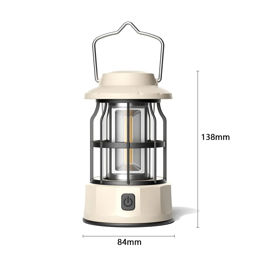 Outdoor Camping Lights Tent Portable Horse Lights Gifts Ningbo Retro Charging Camp Lights