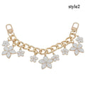 Personality Phone Charm New Chain Flower Wrist Style Anti Fall Phone Rope Bag Extension Strap Fashion Cherry Blossom Bag Pendant