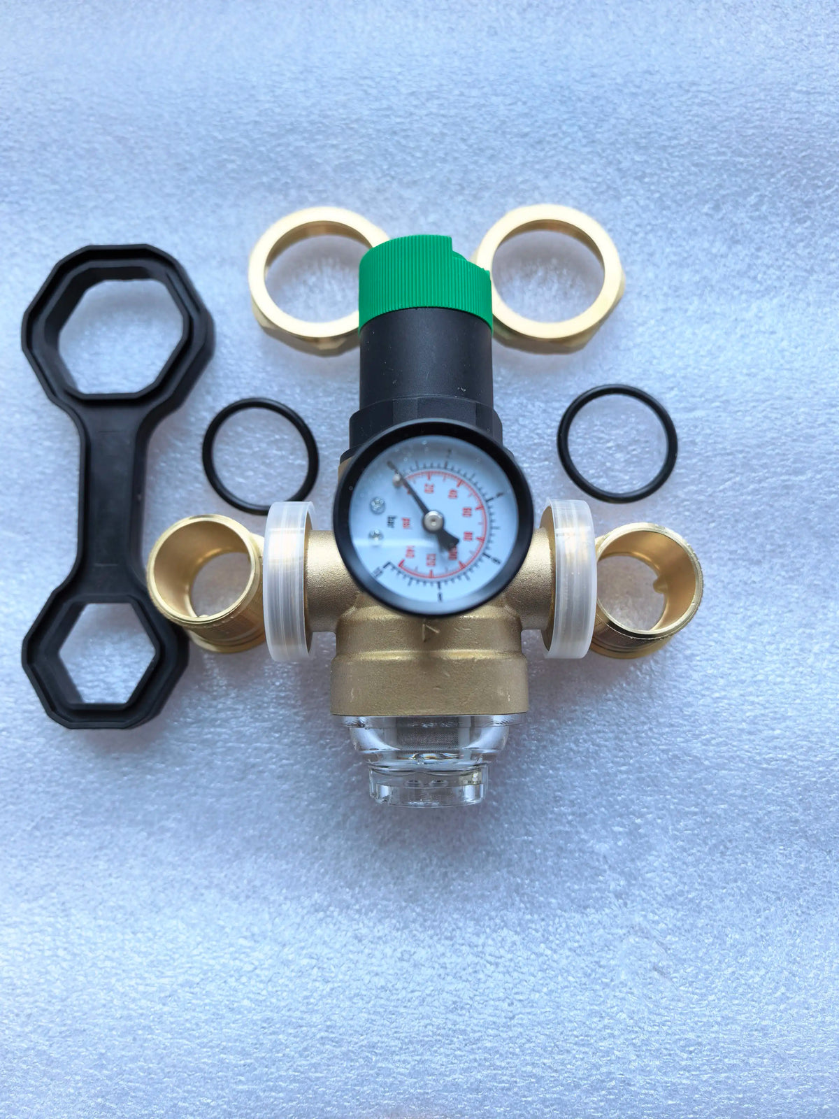 Adjustable Pressure Reducing Valve with Gauge for Water - Pressure Regulating Valve  DN15 DN20 Two-end Connect,DN25 Valve Body