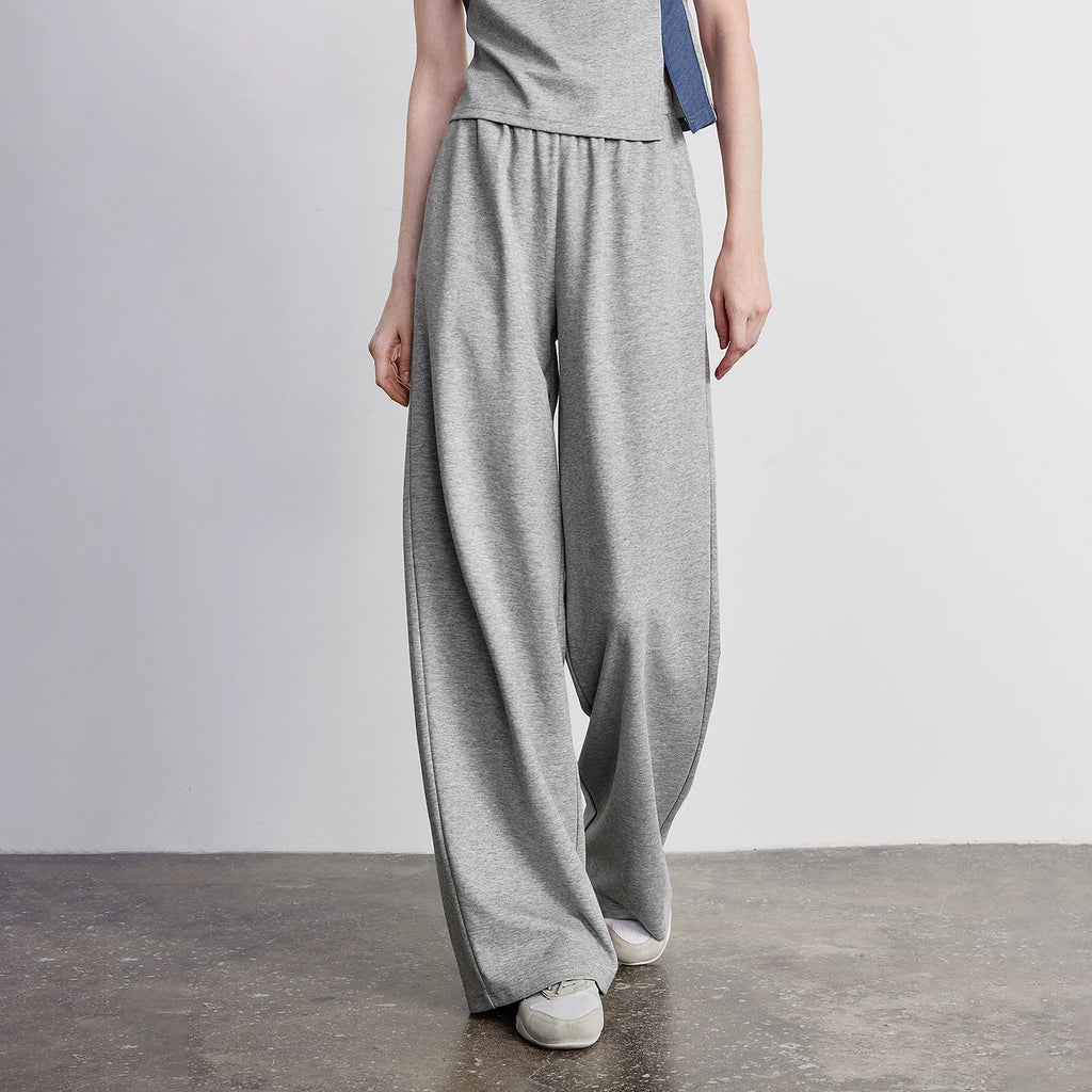 TOYOUTH Women Two Piece Set 2026 Summer New T-Shirt Wide Leg Pants Color Block Splicing Casual Sporty Trendy Outfits