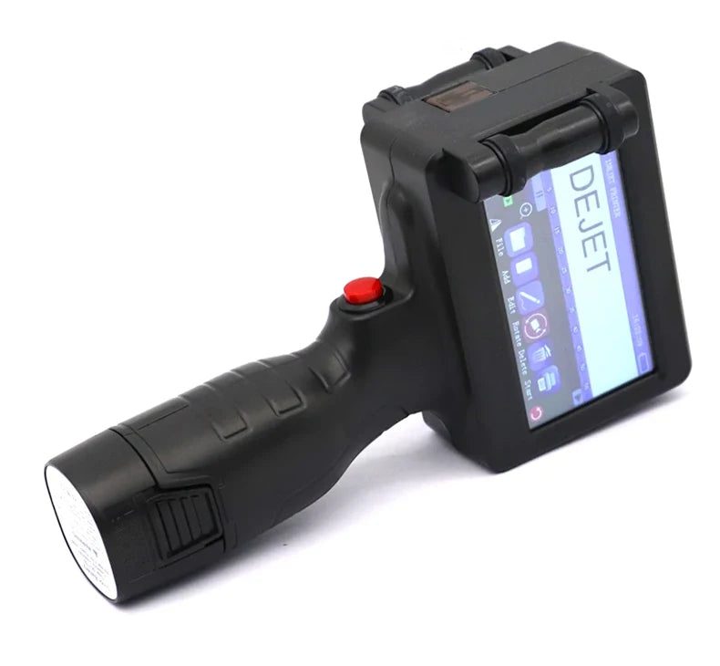 12.7mm Handheld Inkjet Printer 2588+ for QR Barcode Batch Date Number Logo Expiry Date Coding Machine Non-encrypted 25 Languages