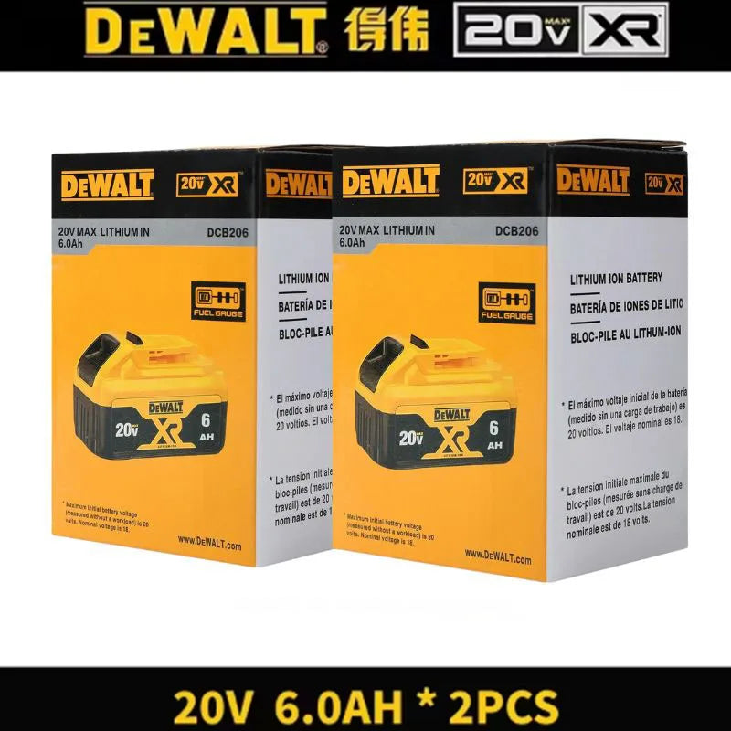 Q Original DeWalt 6Ah/5Ah/ 20V battery replaceable DCD887 DCD805 DCF860 Dcd796 DCG406 DCF880 DCF512 DCD805 power tools battery