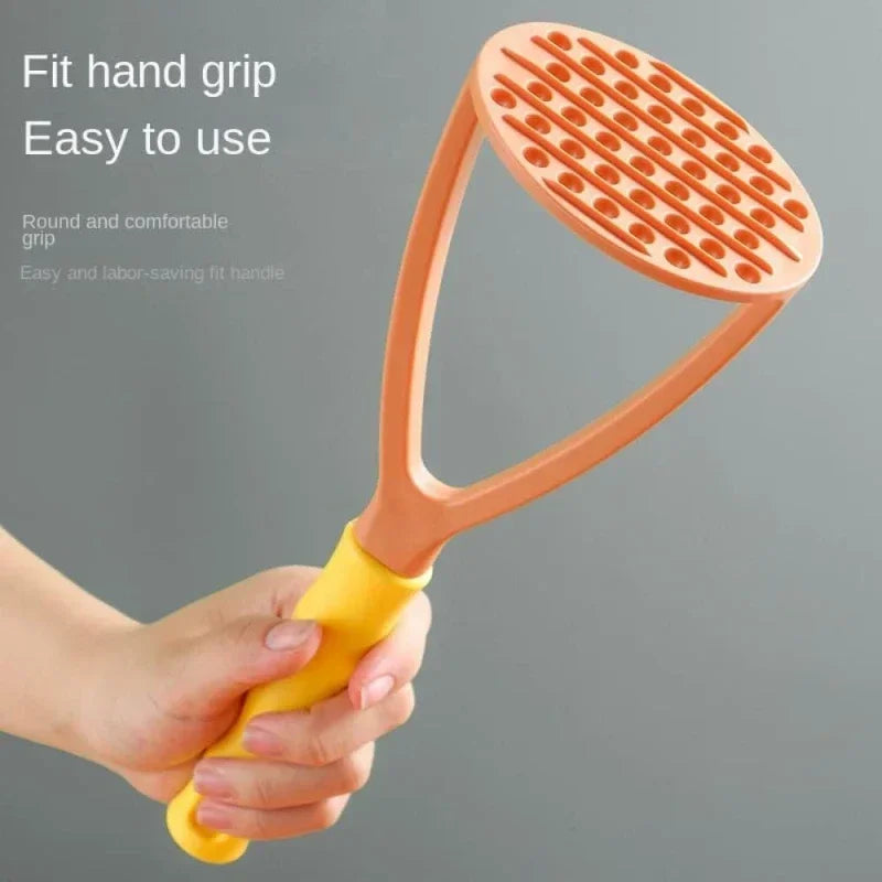 Long Handle Potato Masher Pressure Mud Machine Fruit Vegetable Masher Tool Kitchen Gadgets Machucador Картофельная давилка