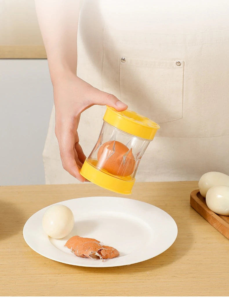 1PC Egg Peeler Hand Crank Egg Shell Remover Kitchen Gadgets Boiled Eggs Eggshell Separator Peeler Cooking Accessories