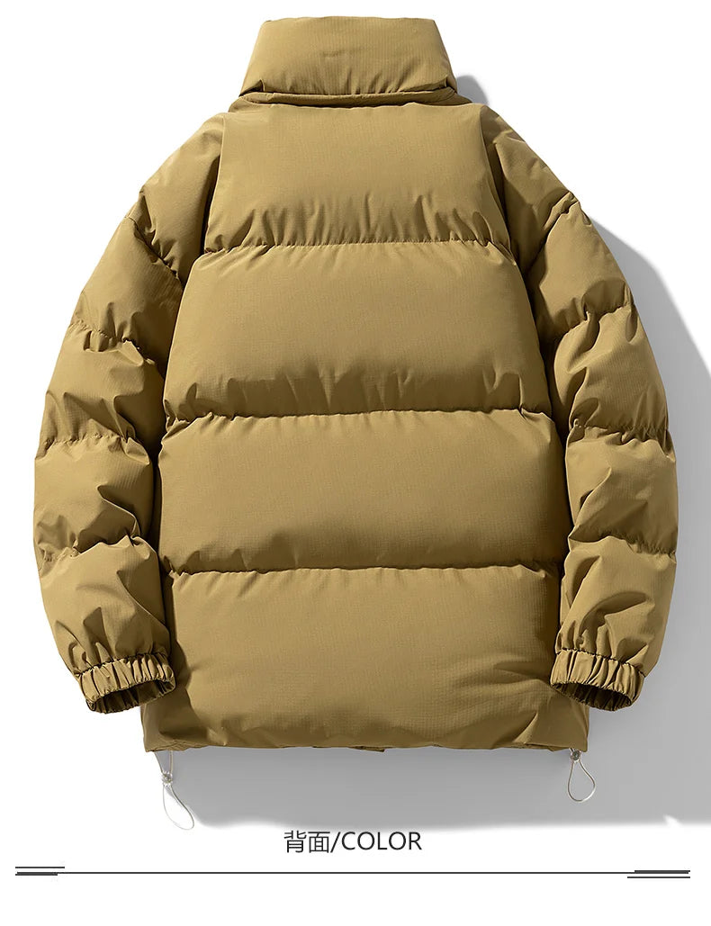 Winter Jackets Men Coats Thick Warm Windbreaker Plus Size 6XL 7XL 8XL Oversize Cotton Black Big Pocket Autumn Waterproof Loose