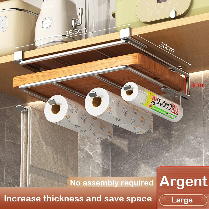 Kitchen Under Cabinet Basket Storage Shelf Cutting Board Rack Kitchen Closet Rack Under Desk Cabinet Office Bathroom Organizers