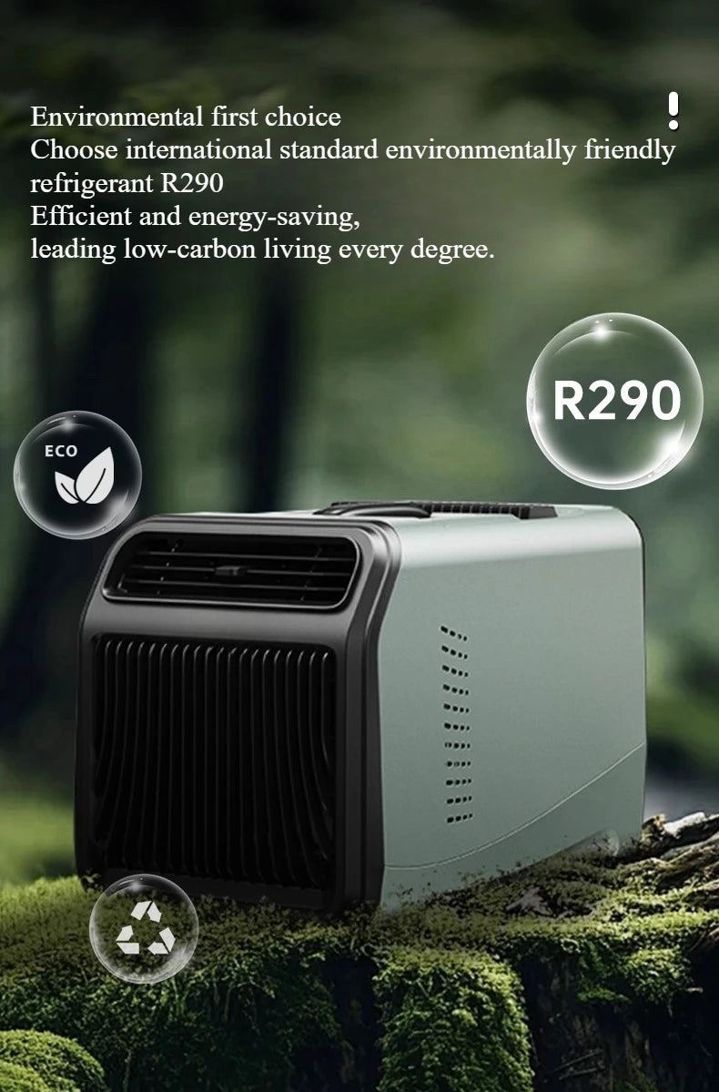 Portable Single Cooling Air Conditioner Mini Portable Mobile Camping Tent Air Conditioner