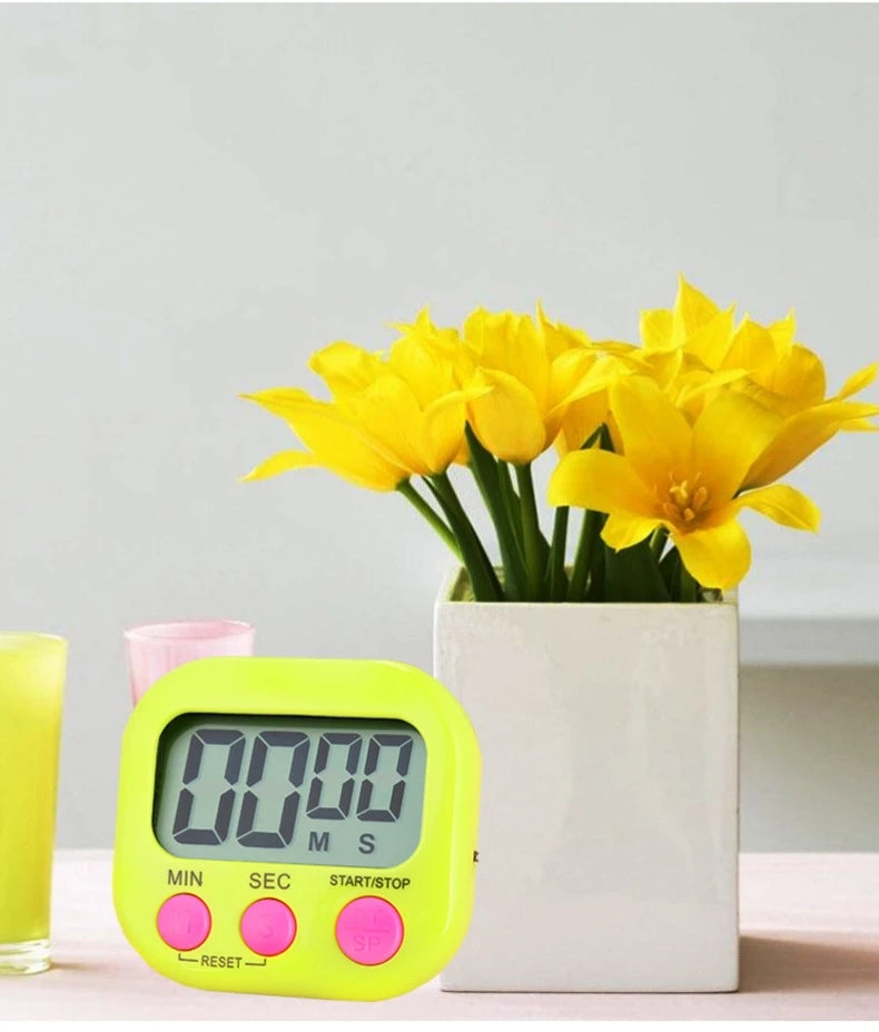 Timer Digital Chronometers For Cooking Egg Study Classroom Kids Countdown Clock Kitchen Gadgets Utensil Accessories Stopwatch