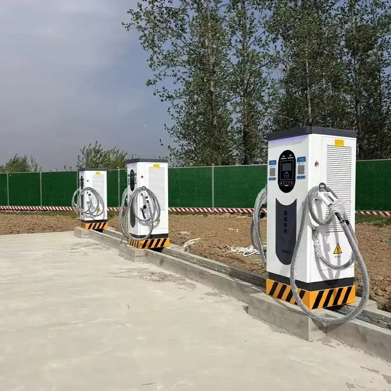 AC DC Car Charging Station 7KW 20KW Level 3 Electric Vehicle DC Fast EV Charger Home Charging Wallbox Post