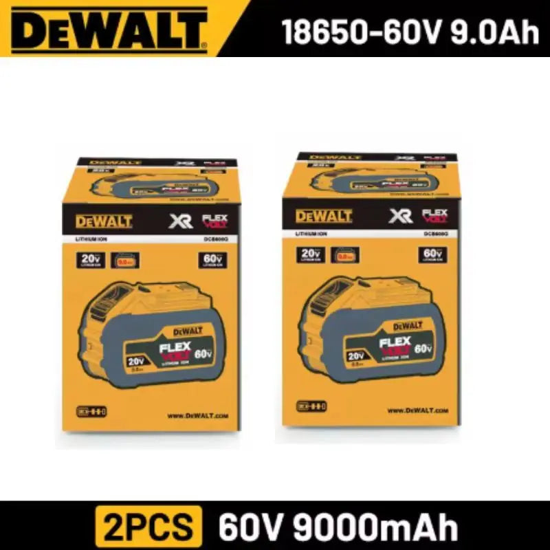 Original Dewalt 20V/60V 9.0Ah Power Tool Battery DCB206 DCB205 DCB200 DCF887 DCG405 DCD791 DCF922 DCF850 DCD805 Tool Battery