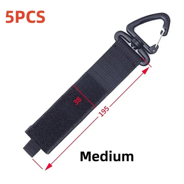10/5/1PCS Rotate Buckle Wire Manager Power Cord Management Nylon Heavy Cord Storage Straps for Cable Hoses Car Organizer Holder