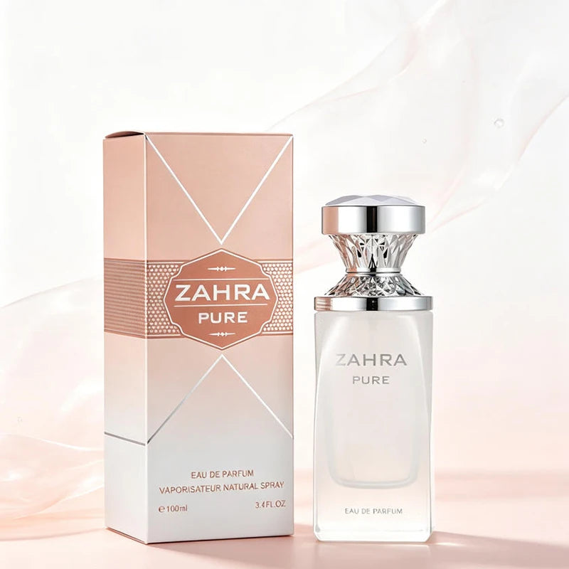 Arab Fresh Fruity Woody Perfume 100ml Citrus Cedarwood Lavender Women's Elegant Eau De Toilette Long-lasting Natural Fragrance