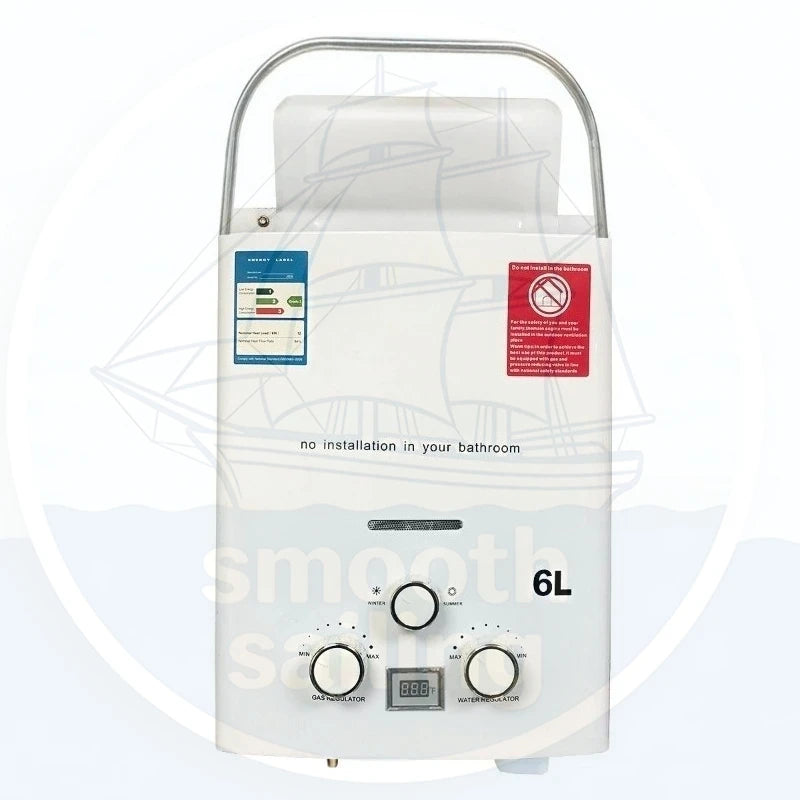 Outdoor Tankless Heater for Camping Instant Bath with Shower Head Hot Water Heater for Car Truck Tent