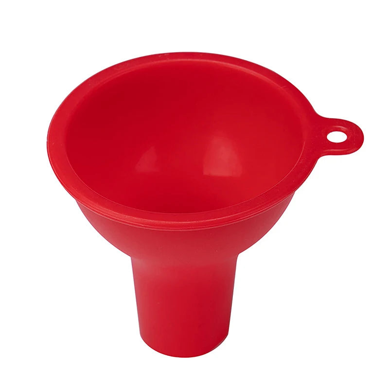 Silicone Wide-mouth Funnel Milk Powder Bean Funnel Large-caliber Multi-function Wine Leak Oil Leak Kitchen Gadgets Accessories