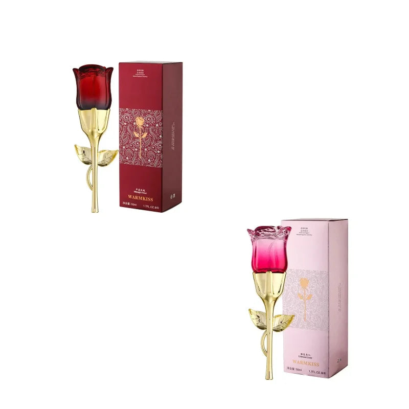 50ML Midnight Rose Perfume for Women - Long-Lasting Floral Fresh Elegant Body Spray Pheromone Gift Charming Light Fragrance