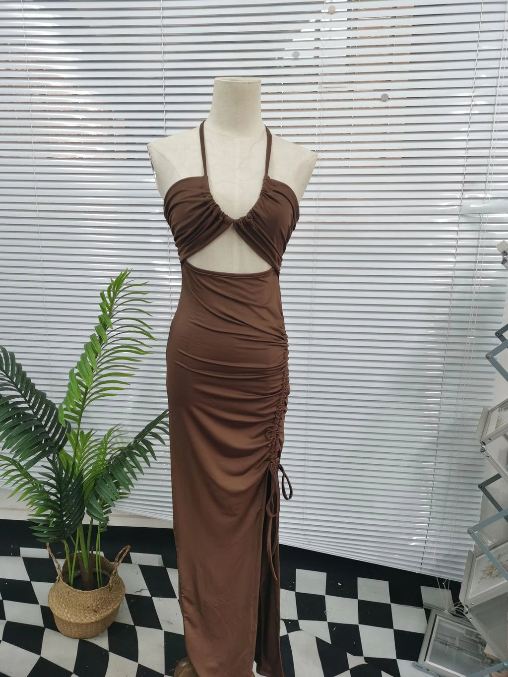 Sleeveless Sexy Female Midi Backless Dresses Slim Night Club Party Women's Dress Bodycon Vestidos Elegantes Para Mujer