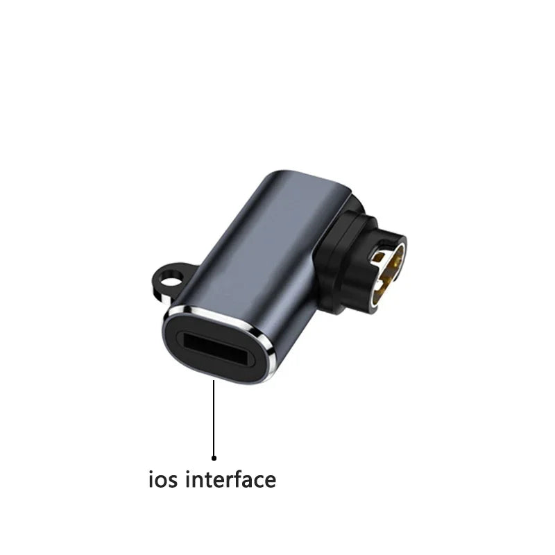Type C to 4pin Charger Adapter Connector for Garmin Fenix 7/6/5/6X/5X/ Venu 2 Plus Watch Charging Converter