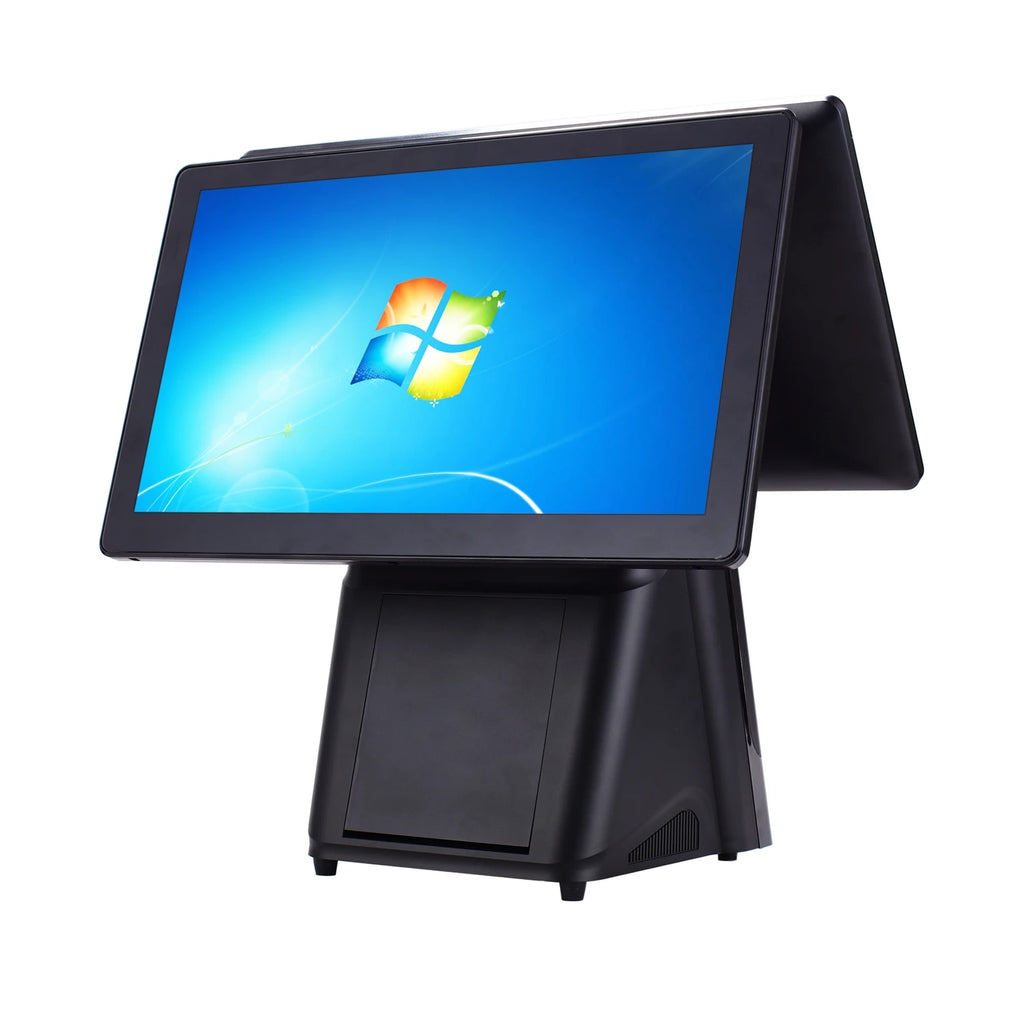 2026 Manufacturer Supply Factory Price Point Of Sale System Promotion 15.6 Inch Tablet Pos Stand System With 80mm Thermal Printe