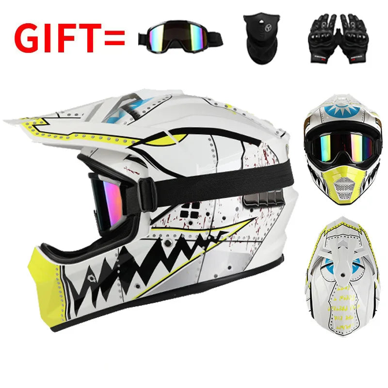 Motocross Helmet Motocross Bicycle Capacete Cross Helmet Child Motorcycle Helmet Unisex