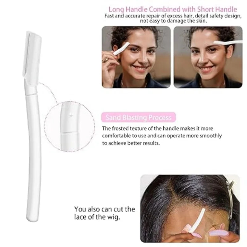 Styling Hair Wax Stick Broken Back Hair Smoothing Finishing Solid Wax Fast-drying Waterproof Lace Adhesive Pre-closure Wig Glue