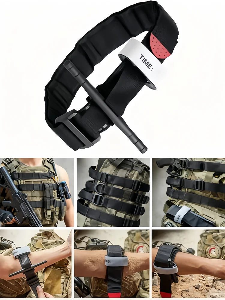 Combat Tactical Tourniquet 65/75/95cm Emergency First Aid Medical Camping Gear