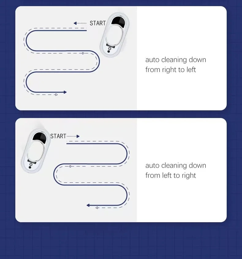 Remote Control Window Cleaning Robot Vacuum Cleaner Electric Automatic Glass Washer Limpiacristales For Home Window Mirror
