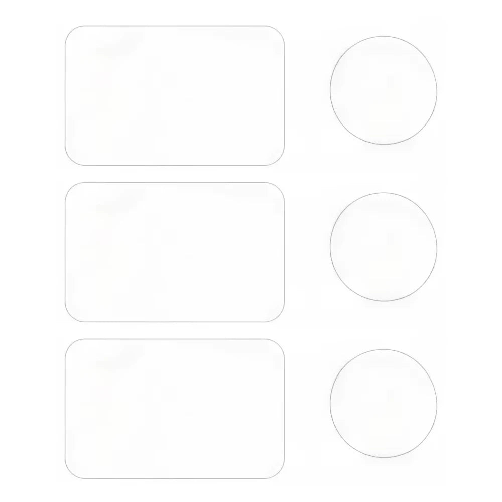 9H Tempered Glass Screen & Lens Protector for DJI Osmo Nano Action Camera, HD Anti-Scratch Explosion-Proof Film Protective Kit