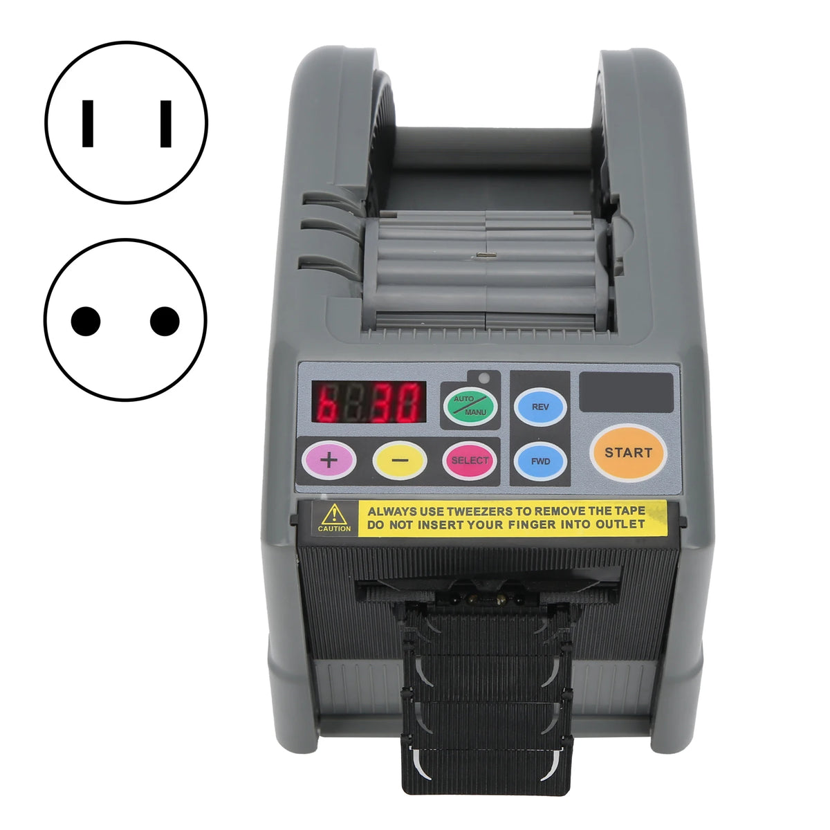 Electric Tape Dispenser Dual Sided Adhesive Cutting Machine Industrial Supplies JXD-60 Automatic Tape Dispenser
