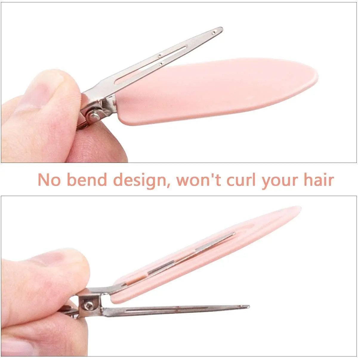 20pcs No Crease Basic Hair Clips for Women Girls Hair Styling Makeup No Bend Hairpins Barrettes Fashion Hair Accessories
