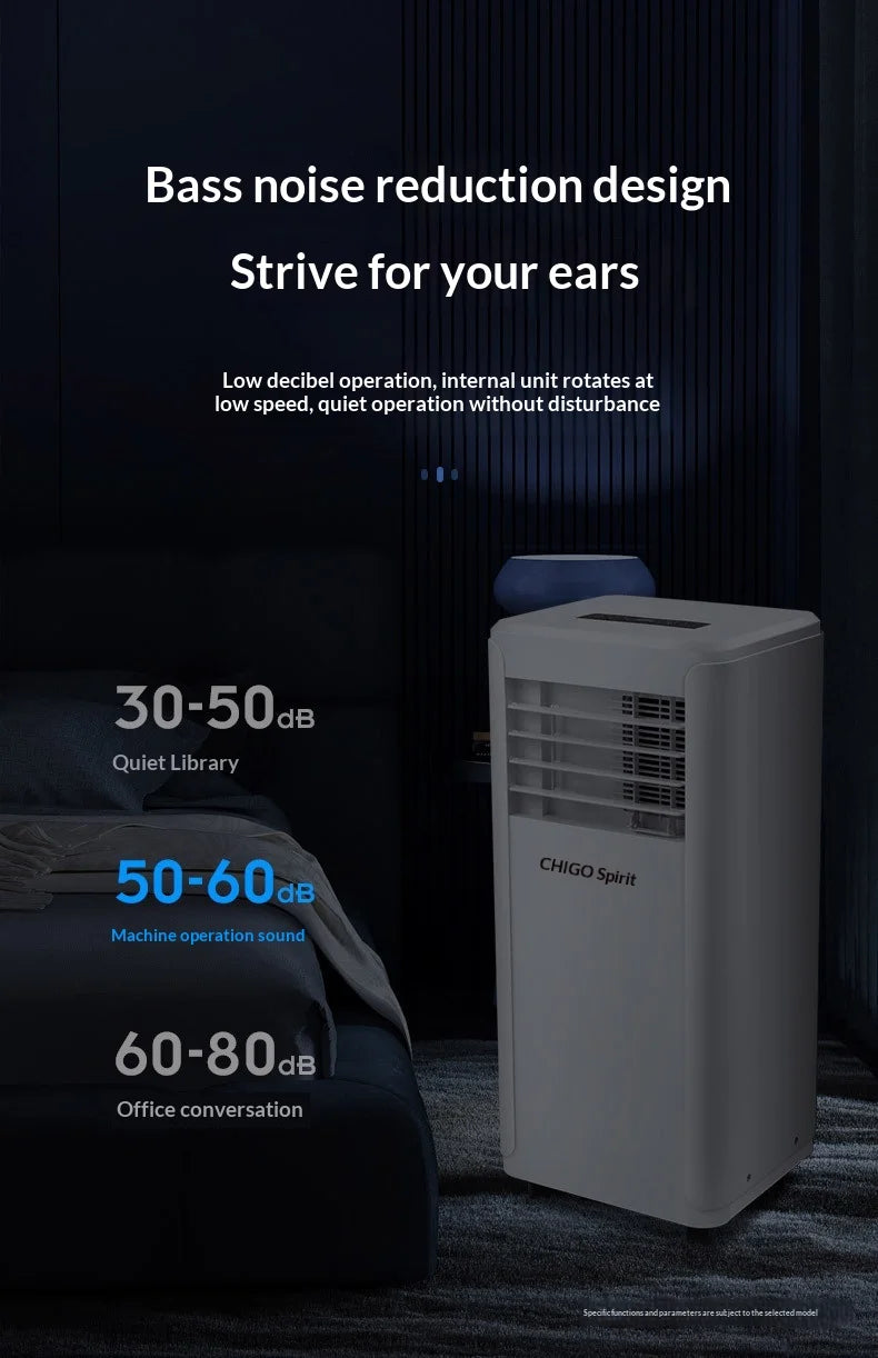 Portable Electric Air Conditioner 4000W, Heating & Cooling Eco-Friendly Plastic Housing, Hot Sale Household AC Unit