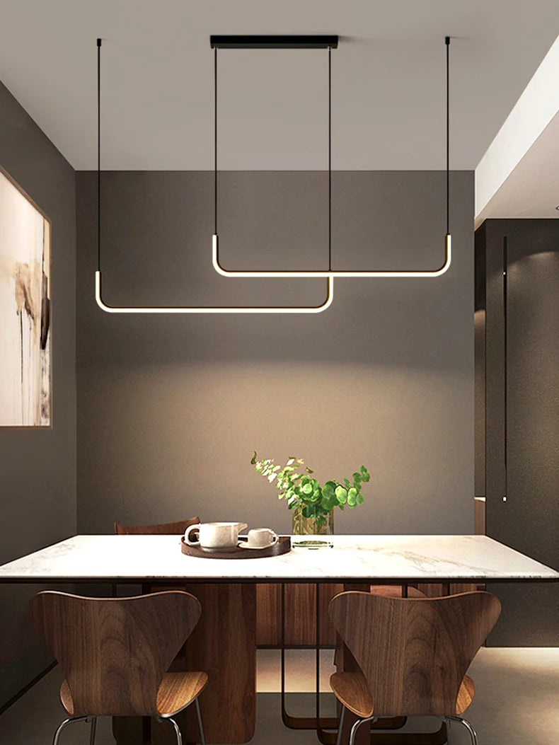 Modern dine dining room Pendant lights indoor lighting Ceiling lamp hanging light led chandelier decorative interior lighting