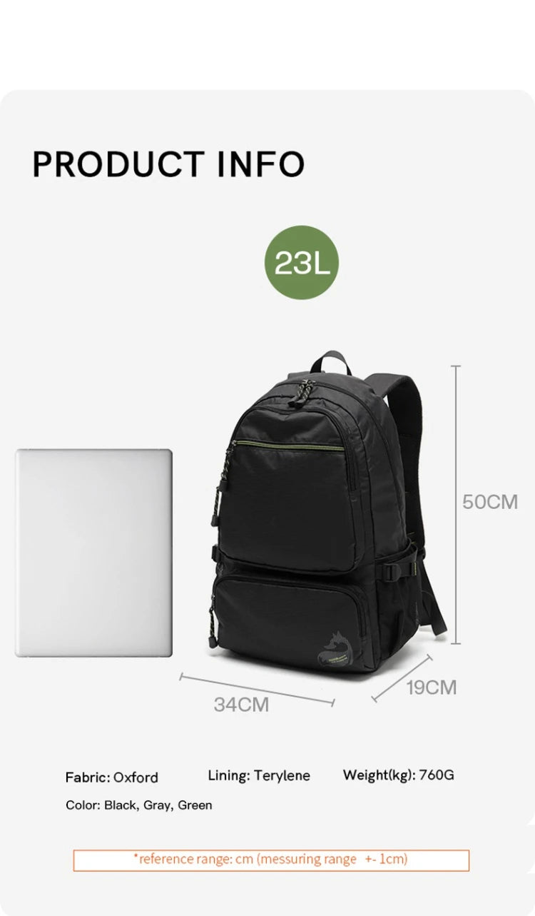 FOUVOR Large Capacity Women Travel Backpacks Waterproof Lightweight Sports Outdoor Student Laptop Bag 3033-01 3033-02 3033-05