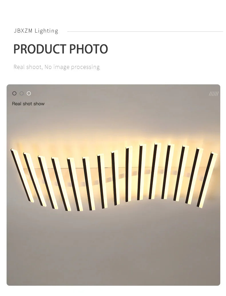 Modern Living Room Lamps Ceiling Light Interior Decoration for Home House LED Lamps for Bedrooms Linear Ceiling Light Home Lamp