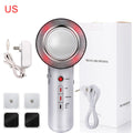 Ultrasound Cavitation Body Slimming Massager EMS Micro Current Weight Loss Far Infrared Facial Lifting Beauty Device