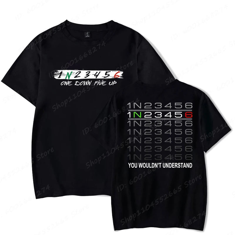 1N23456 Motorcycle Speed Graphic Print T-Shirts Summer Men's T Shirt Clothing Streetwear Short Sleeve Funny Motorcycle Shirts
