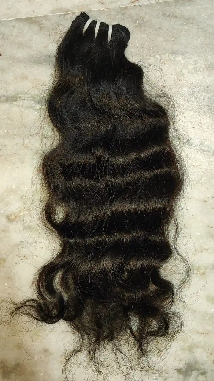 Wholesale Best Quality 100% Raw Hair Extensions Double Drawn Natural Straight Bulk Braiding Competitive Price
